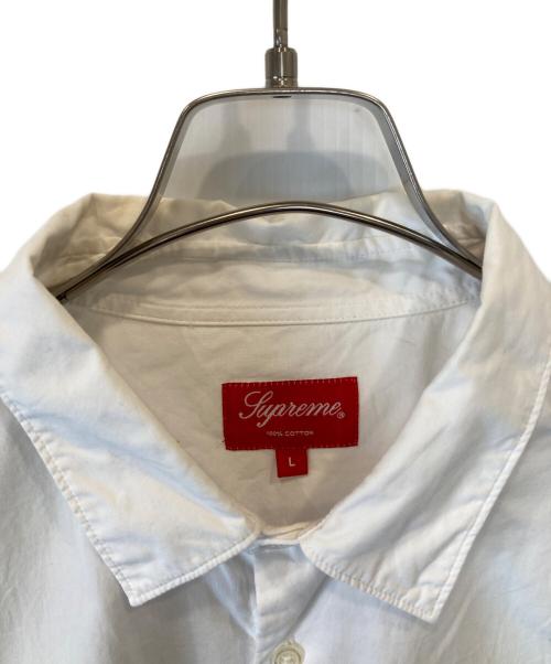 SUPREME（シュプリーム）Supreme (シュプリーム) Nate Lowman S/S Shirt ホワイト サイズ:Lの古着・服飾アイテム