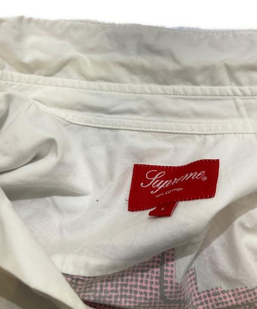 SUPREME（シュプリーム）Supreme (シュプリーム) Nate Lowman S/S Shirt ホワイト サイズ:Lの古着・服飾アイテム
