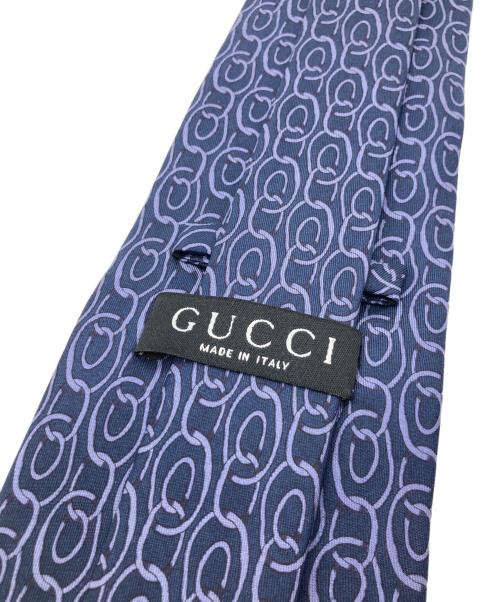 GUCCI（グッチ）GUCCI (グッチ) ネクタイ パープル サイズ:不明の古着・服飾アイテム