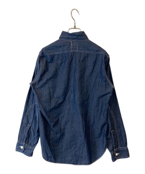 POST O'ALLS（ポストオーバーオールズ）POST O'ALLS (ポストオーバーオールズ) デニムシャツ インディゴ サイズ:XSの古着・服飾アイテム