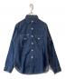 POST O'ALLS（ポストオーバーオールズ）の古着「デニムシャツ」｜インディゴ