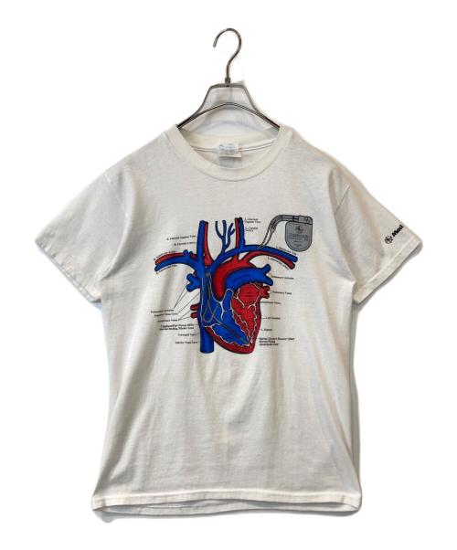 PORT and COMPANY（ポート アンド カンパニー）PORT and COMPANY (ポート アンド カンパニー) Medtronic T-shirt ホワイト サイズ:Sの古着・服飾アイテム