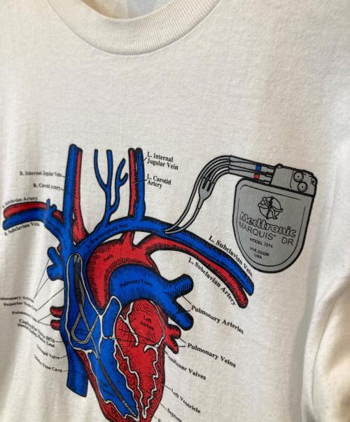 PORT and COMPANY（ポート アンド カンパニー）PORT and COMPANY (ポート アンド カンパニー) Medtronic T-shirt ホワイト サイズ:Sの古着・服飾アイテム