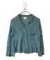 AMERI（アメリ）の古着「ZOE KNIT PAJAMA SHIRT 01010130741 ｼｬﾂ」｜スカイブルー