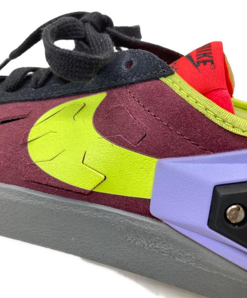 NIKE（ナイキ）NIKE (ナイキ) BLAZER LOW/ACRNM DN2067-600 エンジ サイズ:24の古着・服飾アイテム