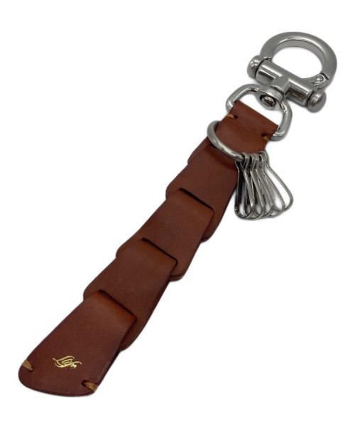 Llife（ライフ）Llife (ライフ) LEATHER KEY CHAIN ブラウンの古着・服飾アイテム