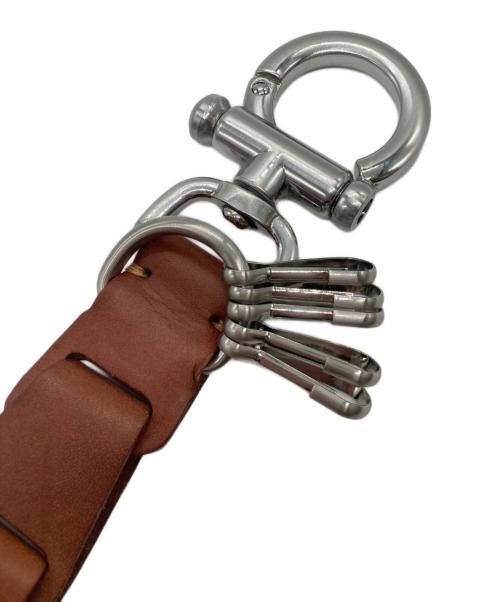 Llife（ライフ）Llife (ライフ) LEATHER KEY CHAIN ブラウンの古着・服飾アイテム