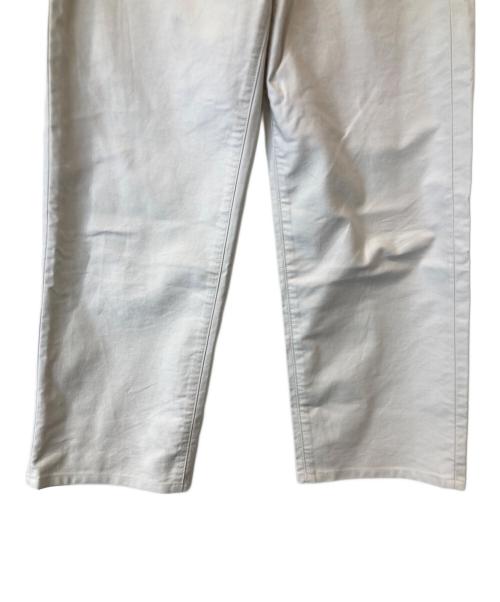 45R（フォーティファイブ・アール）45R (フォーティファイブ・アール) おこめホワイトデニムのフロントリバー ホワイト サイズ:FREEの古着・服飾アイテム