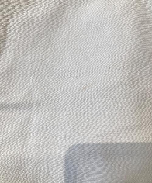 45R（フォーティファイブ・アール）45R (フォーティファイブ・アール) おこめホワイトデニムのフロントリバー ホワイト サイズ:FREEの古着・服飾アイテム