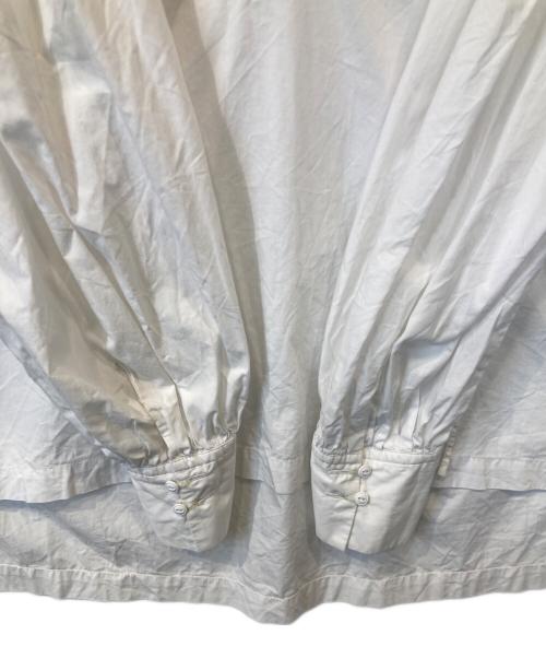 SLOBE IENA（スローブ イエナ）SLOBE IENA (スローブ イエナ) シャンブレーセーラーブラウス ホワイト サイズ:表記がない為不明の古着・服飾アイテム