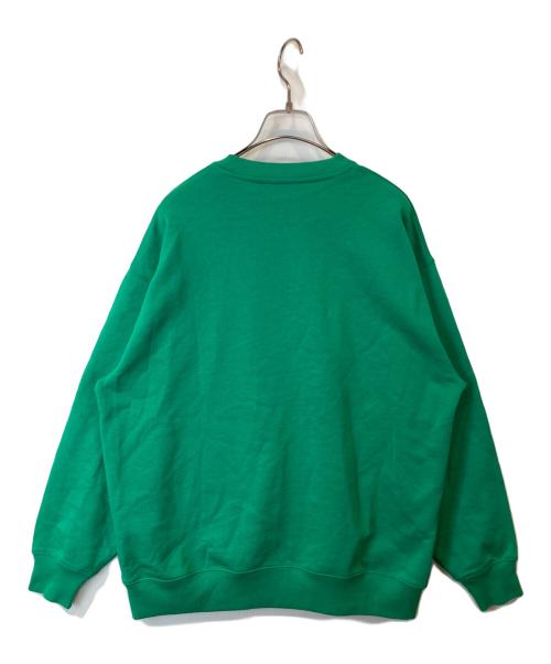 Acne studios（アクネ ストゥディオズ）Acne studios (アクネ ストゥディオス) フェイスパッチスウェット　FA-UX-SWEA000010 グリーン サイズ: XXSの古着・服飾アイテム