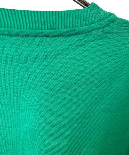 Acne studios（アクネ ストゥディオズ）Acne studios (アクネ ストゥディオス) フェイスパッチスウェット　FA-UX-SWEA000010 グリーン サイズ: XXSの古着・服飾アイテム