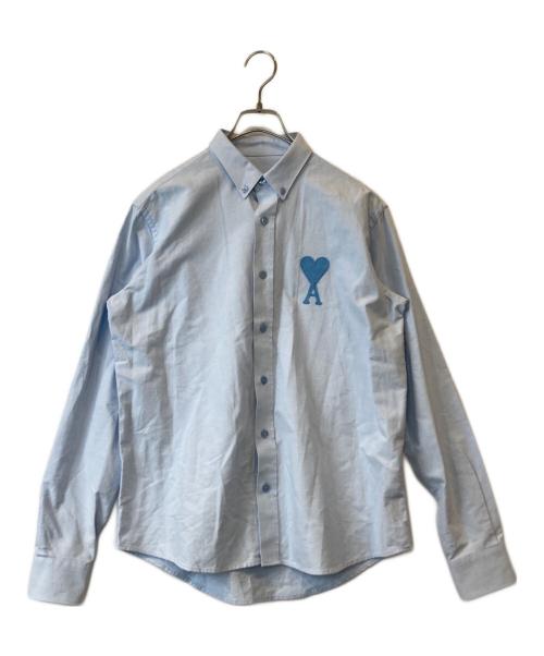 AMI Alexandre Mattiussi（アミアレクサンドルマテュッシ）AMI Alexandre Mattiussi (アミアレクサンドルマテュッシ) Oversized Button Down Shirt HSH124.480 シャツ スカイブルー サイズ:37の古着・服飾アイテム