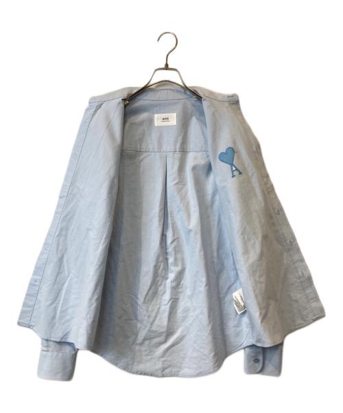 AMI Alexandre Mattiussi（アミアレクサンドルマテュッシ）AMI Alexandre Mattiussi (アミアレクサンドルマテュッシ) Oversized Button Down Shirt HSH124.480 シャツ スカイブルー サイズ:37の古着・服飾アイテム