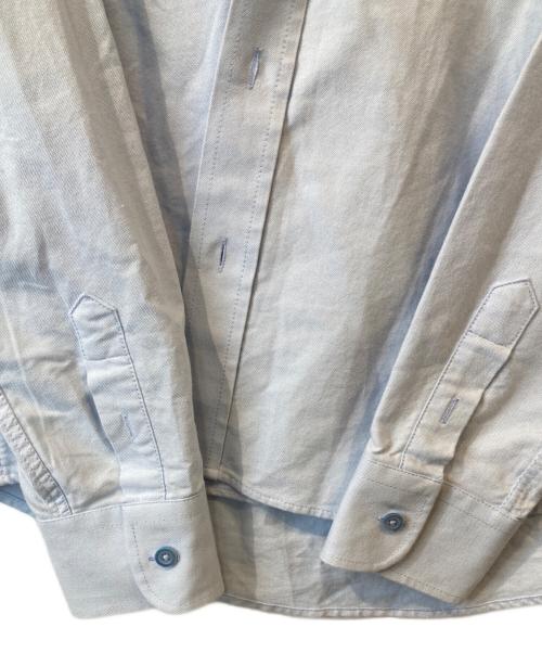 AMI Alexandre Mattiussi（アミアレクサンドルマテュッシ）AMI Alexandre Mattiussi (アミアレクサンドルマテュッシ) Oversized Button Down Shirt HSH124.480 シャツ スカイブルー サイズ:37の古着・服飾アイテム