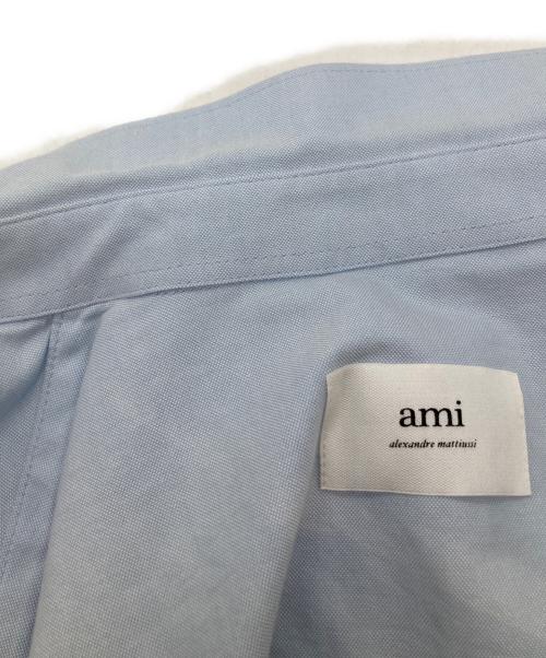 AMI Alexandre Mattiussi（アミアレクサンドルマテュッシ）AMI Alexandre Mattiussi (アミアレクサンドルマテュッシ) Oversized Button Down Shirt HSH124.480 シャツ スカイブルー サイズ:37の古着・服飾アイテム
