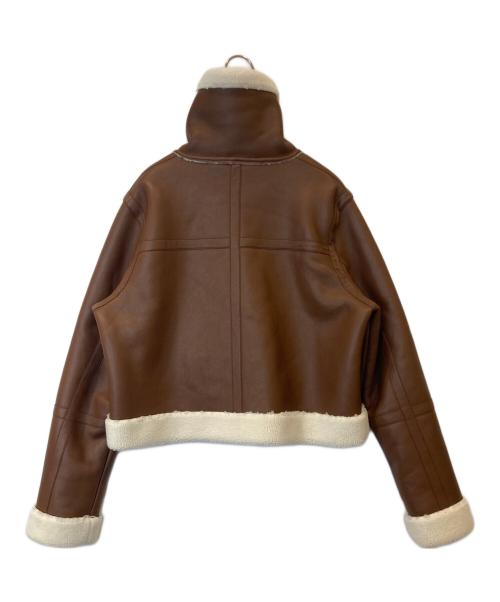 Stand Studio（スタンド スタジオ）STAND STUDIO (スタンド スタジオ) Lorelle Jacket ロレルジャケット 61055-9620 ブラウン サイズ:40の古着・服飾アイテム