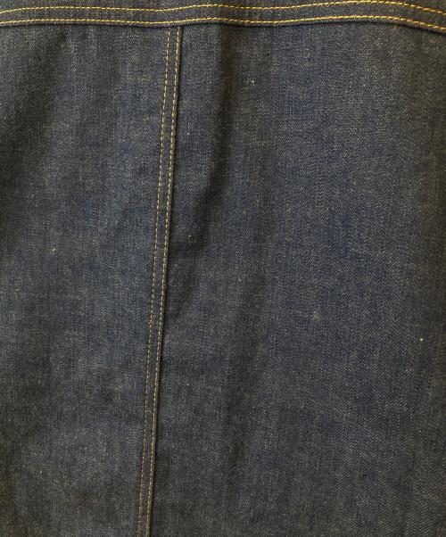 GUCCI（グッチ）GUCCI (グッチ) ベルト付デニムシャツワンピース 625069 XDA93 インディゴ サイズ:38の古着・服飾アイテム