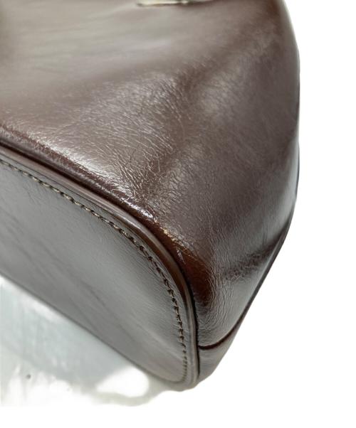 osoi（オソイ）osoi (オソイ) CIRCLE BROT バッグ ブラウンの古着・服飾アイテム