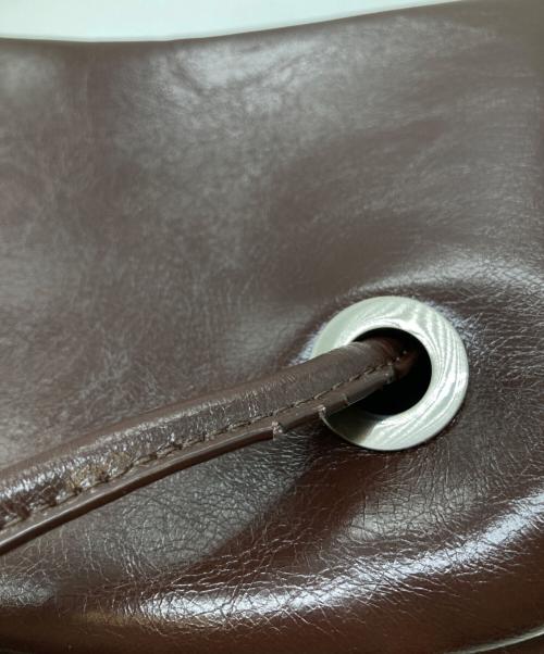 osoi（オソイ）osoi (オソイ) CIRCLE BROT バッグ ブラウンの古着・服飾アイテム