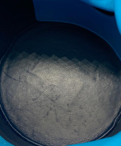 ALEXANDER McQUEEN（アレキサンダーマックイーン）ALEXANDER McQUEEN (アレキサンダーマックイーン) Soft Curve Bag 6968111AXAA4722 バッグ スカイブルーの古着・服飾アイテム