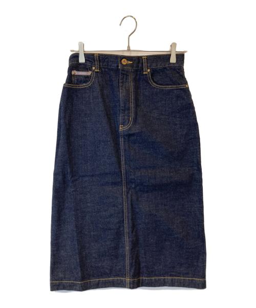 My Fav. CHILD WOMAN（マイフェブチャイルドウーマン）My Fav. CHILD WOMAN (マイフェブチャイルドウーマン) デニムスカート　16-01-SK-002-22-2 インディゴ サイズ:36の古着・服飾アイテム