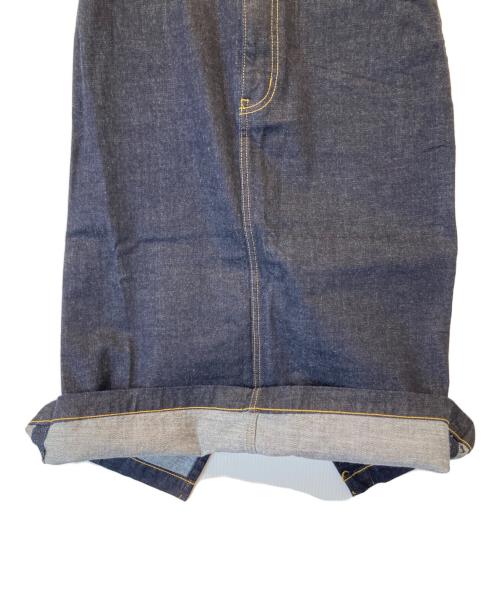 My Fav. CHILD WOMAN（マイフェブチャイルドウーマン）My Fav. CHILD WOMAN (マイフェブチャイルドウーマン) デニムスカート　16-01-SK-002-22-2 インディゴ サイズ:36の古着・服飾アイテム