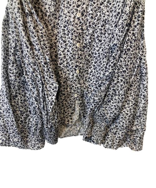 BEARDSLEY（ビアズリー）BEARDSLEY (ビアズリー) 袖リブシャツ　BEZ1032104A0011 ブラック×ホワイト サイズ:FREEの古着・服飾アイテム