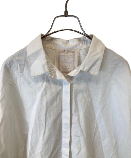 BEARDSLEY（ビアズリー）BEARDSLEY (ビアズリー) 袖レース切替シャツ　BEZ1022104A0005 ホワイト サイズ:FREEの古着・服飾アイテム