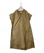 23区ニジュウサンク）の古着「ブライトメモリー ワンピース OPWOSM6610」｜ベージュ