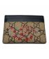 GUCCI（グッチ）の古着「キングスネークプリント GGスプリーム カードケース 451277 496085」｜ブラウン