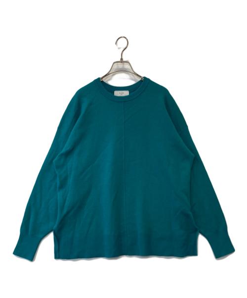 SLOBE IENA（スローブ イエナ）SLOBE IENA (スローブ イエナ) ウォッシャブルウールスムースプルオーバー 22080912251040 グリーン サイズ:FREEの古着・服飾アイテム