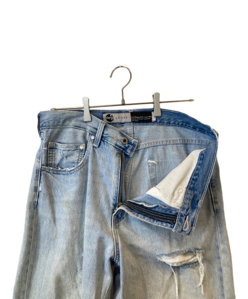 LEVI'S（リーバイス）LEVI'S (リーバイス) SILVERTAB LOOSE DESTRUCTED  デニムパンツ　A3421-0005 インディゴ サイズ:W32×L30の古着・服飾アイテム
