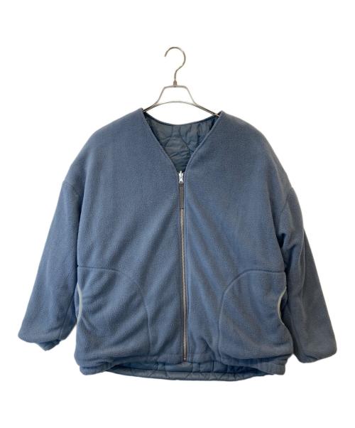 BEAUTY&YOUTH（ビューティーアンドユース）BEAUTY&YOUTH (ビューティーアンドユース) キルティングリバーシブルブルゾン　1625-699-4675 ブルー サイズ:FREEの古着・服飾アイテム