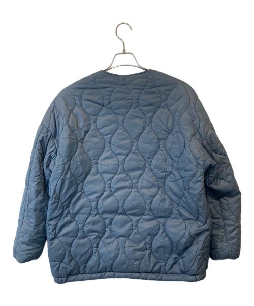 BEAUTY&YOUTH（ビューティーアンドユース）BEAUTY&YOUTH (ビューティーアンドユース) キルティングリバーシブルブルゾン　1625-699-4675 ブルー サイズ:FREEの古着・服飾アイテム