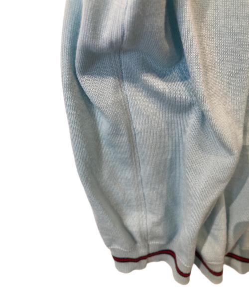 FRED PERRY（フレッドペリー）FRED PERRY (フレッドペリー) ニットポロシャツ スカイブルー サイズ:40の古着・服飾アイテム