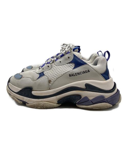 BALENCIAGA（バレンシアガ）BALENCIAGA (バレンシアガ) トリプルS スニーカー　541641 ホワイト サイズ:27㎝の古着・服飾アイテム