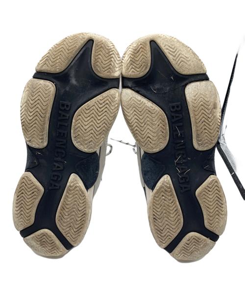 BALENCIAGA（バレンシアガ）BALENCIAGA (バレンシアガ) トリプルS スニーカー　541641 ホワイト サイズ:27㎝の古着・服飾アイテム