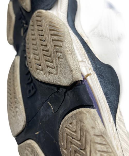 BALENCIAGA（バレンシアガ）BALENCIAGA (バレンシアガ) トリプルS スニーカー　541641 ホワイト サイズ:27㎝の古着・服飾アイテム