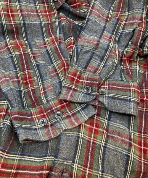 L.L.Bean（エルエルビーン）L.L.Bean (エルエルビーン) チェックシャツ グレー サイズ:XLの古着・服飾アイテム
