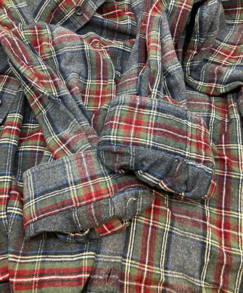 L.L.Bean（エルエルビーン）L.L.Bean (エルエルビーン) チェックシャツ グレー サイズ:XLの古着・服飾アイテム