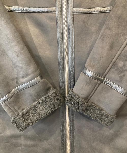 ZARA（ザラ）ZARA (ザラ) ムートンコート　2969/267 ブラック サイズ:Mの古着・服飾アイテム