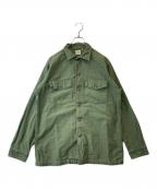 orSlowオアスロウ）の古着「US ARMY FATIGUE SHIRTS」｜インディゴ