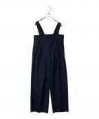 green label relaxingグリーンレーベルリラクシング）の古着「サスペンダー サロペット ―防シワ・ストレッチ― 3626-196-3239」｜ネイビー