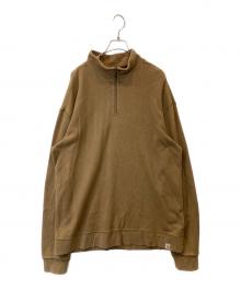 CarHartt（カーハート）の古着「ハーフジップスウェット」｜ブラウン