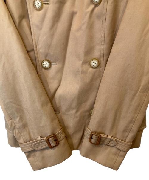 MACKINTOSH LONDON（マッキントッシュ ロンドン）MACKINTOSH LONDON (マッキントッシュ ロンドン) ショートトレンチコート G5A28-210-44 ブラウン サイズ:38の古着・服飾アイテム