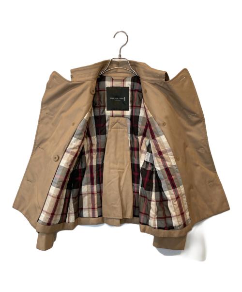MACKINTOSH LONDON（マッキントッシュ ロンドン）MACKINTOSH LONDON (マッキントッシュ ロンドン) ショートトレンチコート G5A28-210-44 ブラウン サイズ:38の古着・服飾アイテム