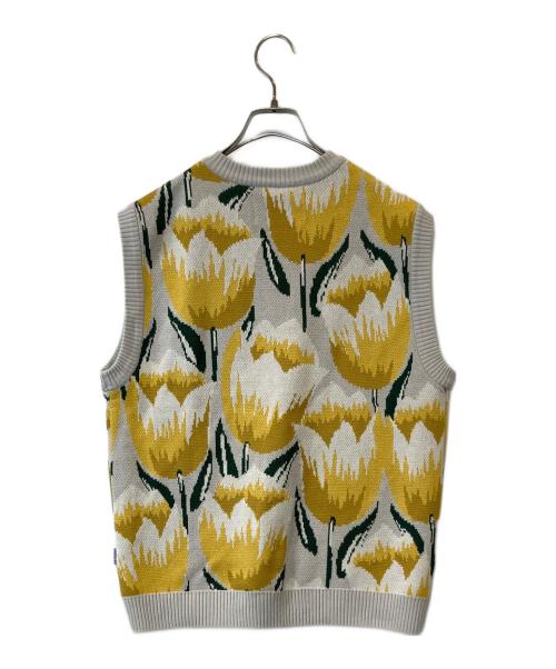 AWAKE NY（アウェイク ニューヨーク）AWAKE NY (アウェイク ニューヨーク) チューリップベスト イエロー サイズ:Sの古着・服飾アイテム