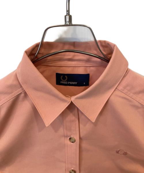 FRED PERRY（フレッドペリー）FRED PERRY (フレッドペリー) ウーブンシャツ ピンク サイズ:8の古着・服飾アイテム