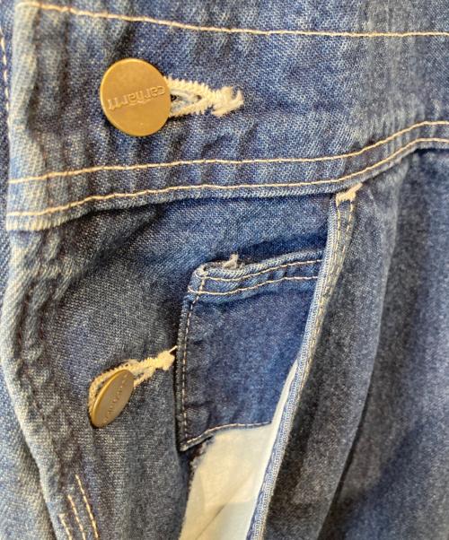 CarHartt（カーハート）CarHartt (カーハート) デニムオーバーオール　5238810A インディゴ サイズ:34×30の古着・服飾アイテム